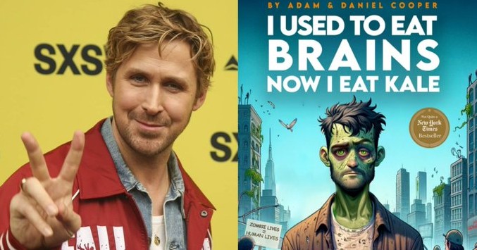 Ryan Gosling rejoint le casting du film de zombie, I Used to Eat Brains, Now I Eat Kale.